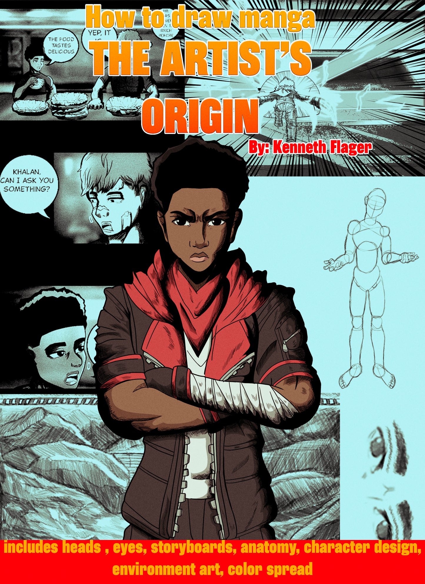 How to Draw Manga Character Anatomy (Free Preview Mini-Ebook)