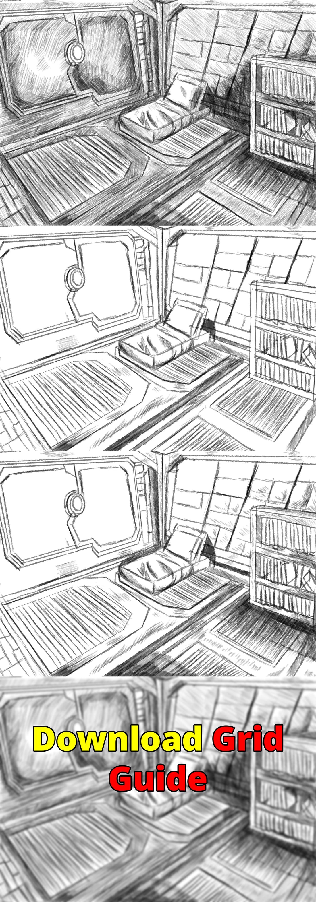 How to Draw Room Perspective: Step-by-Step Grimdark Interior Layout Guide