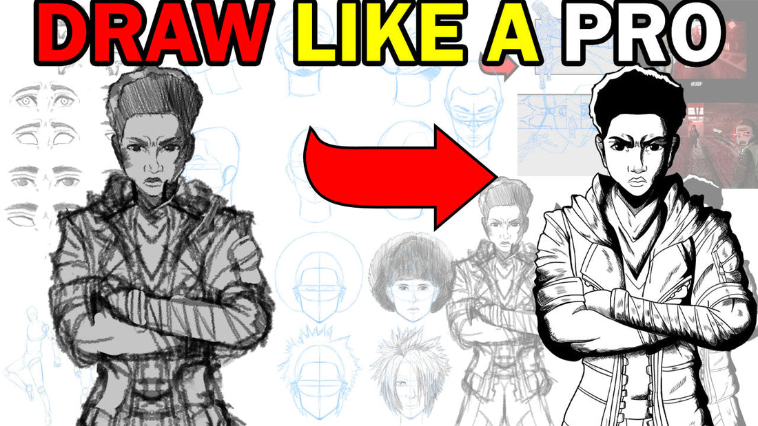 How to Draw Manga Character Art Ultimate Guide for Beginners 📖