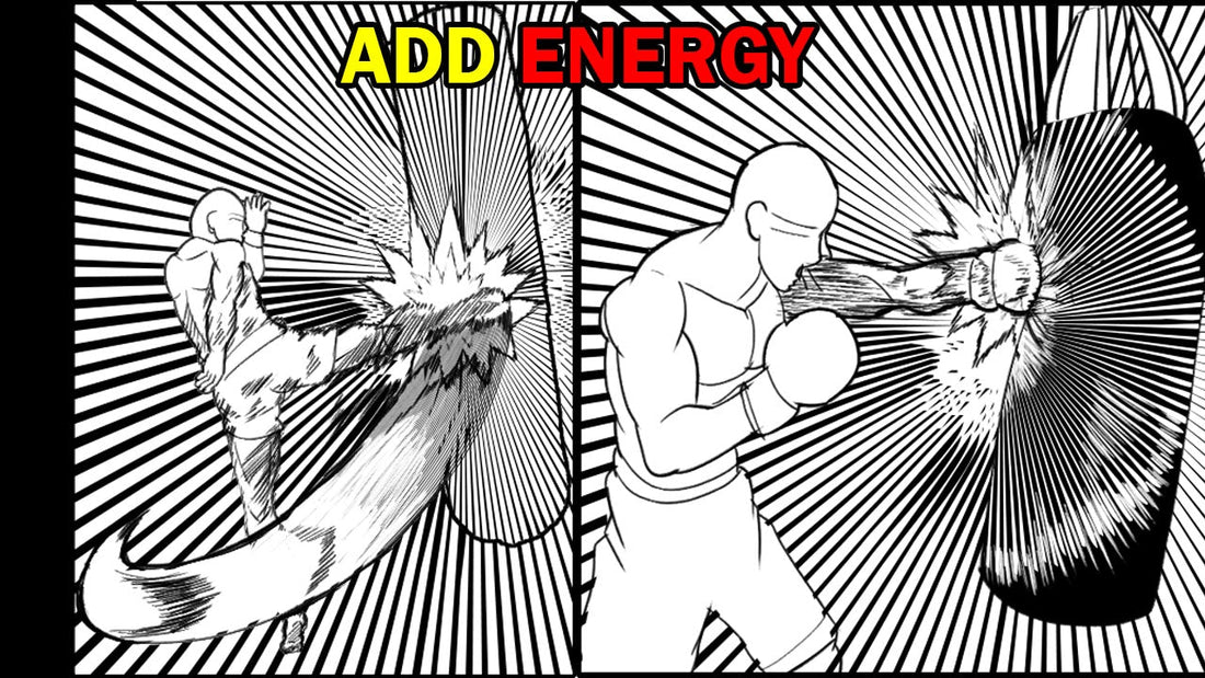 Drawing Dynamic Manga Speed Lines