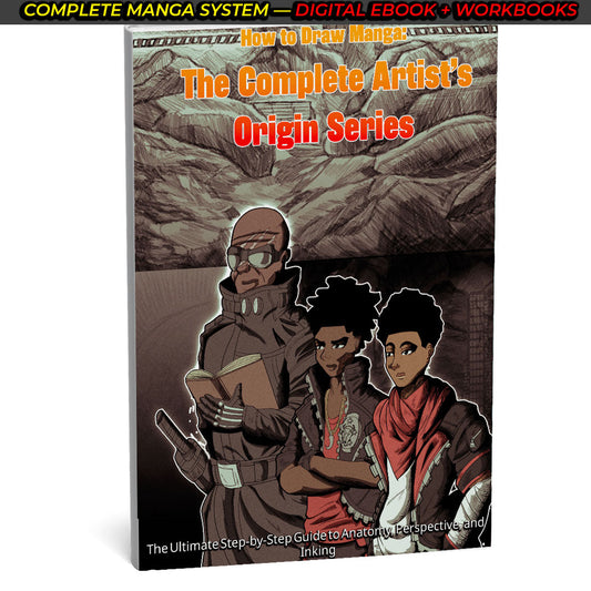 How to Draw Manga: The Artist's Origin – Complete Masterclass System (eBook + Workbooks Bundle)