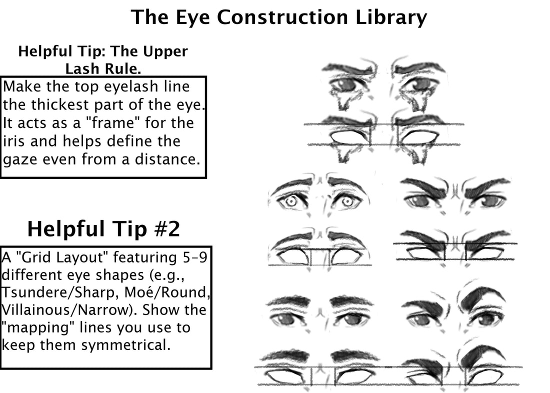 Unlocking Expressive Anime Eye Shapes
