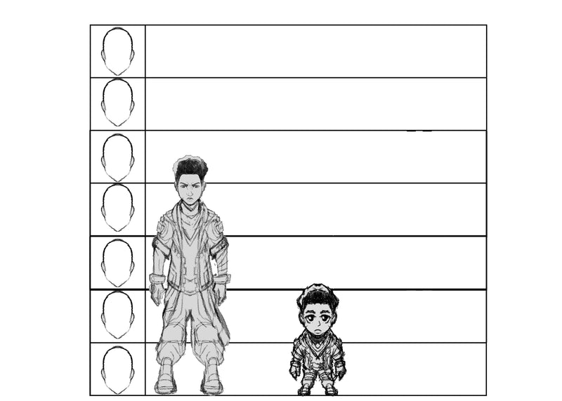 How to Draw Chibi: The Simple Head-Count Blueprint