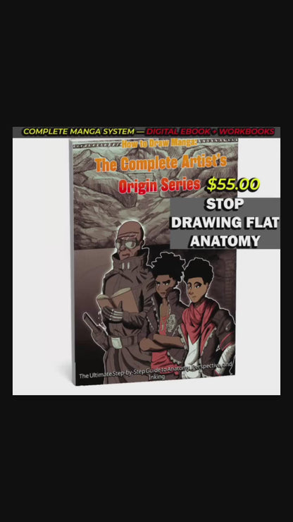 How to Draw Manga: The Artist's Origin – Complete Masterclass System (eBook + Workbooks Bundle)
